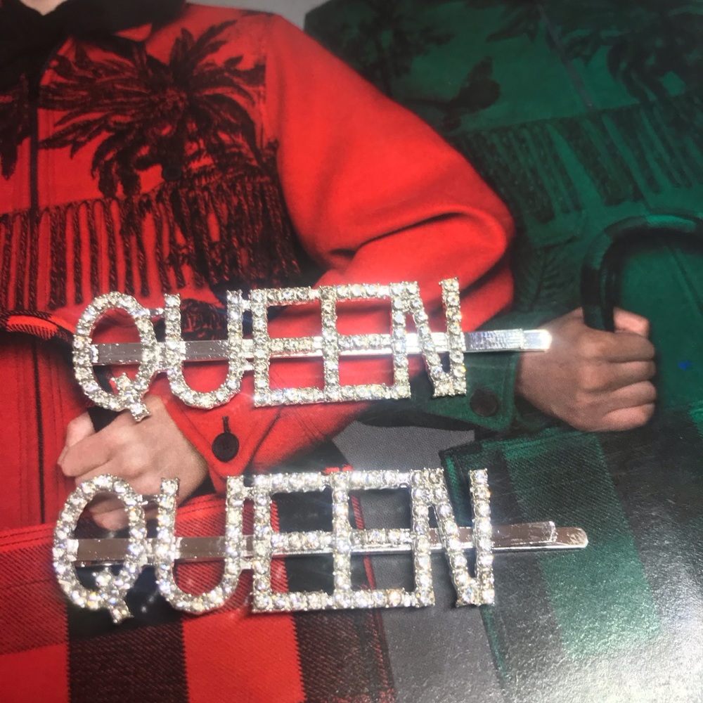 Two hair clips Queen - Picture 3 of 4
